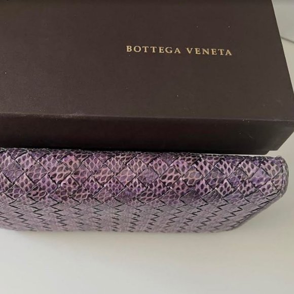 *BOTTEGA VENETA* Ayers Livrea Intrecciato Zip Around Continental Wallet in Box - Picture 2 of 7